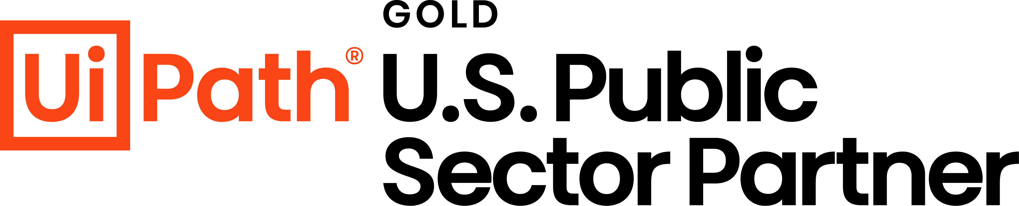 UiPath Gold Public Sector Partner